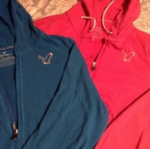 American eagle zip up hoodie